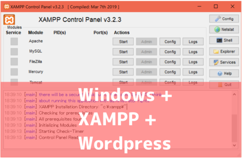 xampp wordpress windows