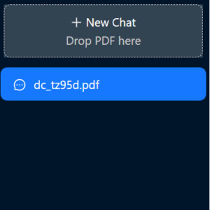 ChatPDF PDF読み込み