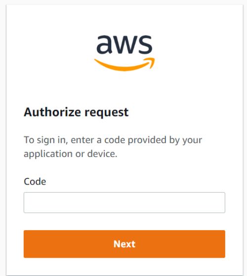 AWS authorize request