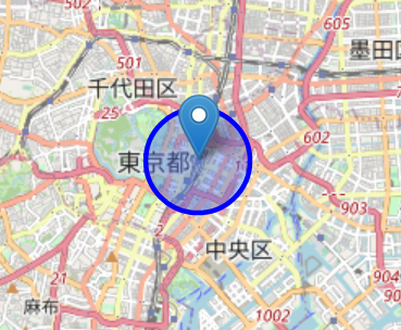 Leaflet OpenStreetMap circle